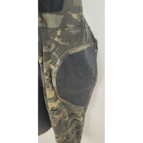 Mens Tactical Combat Frog Suit Shirt Camo Compression‎ 1/4 Zip Medium - Picture 5 of 6